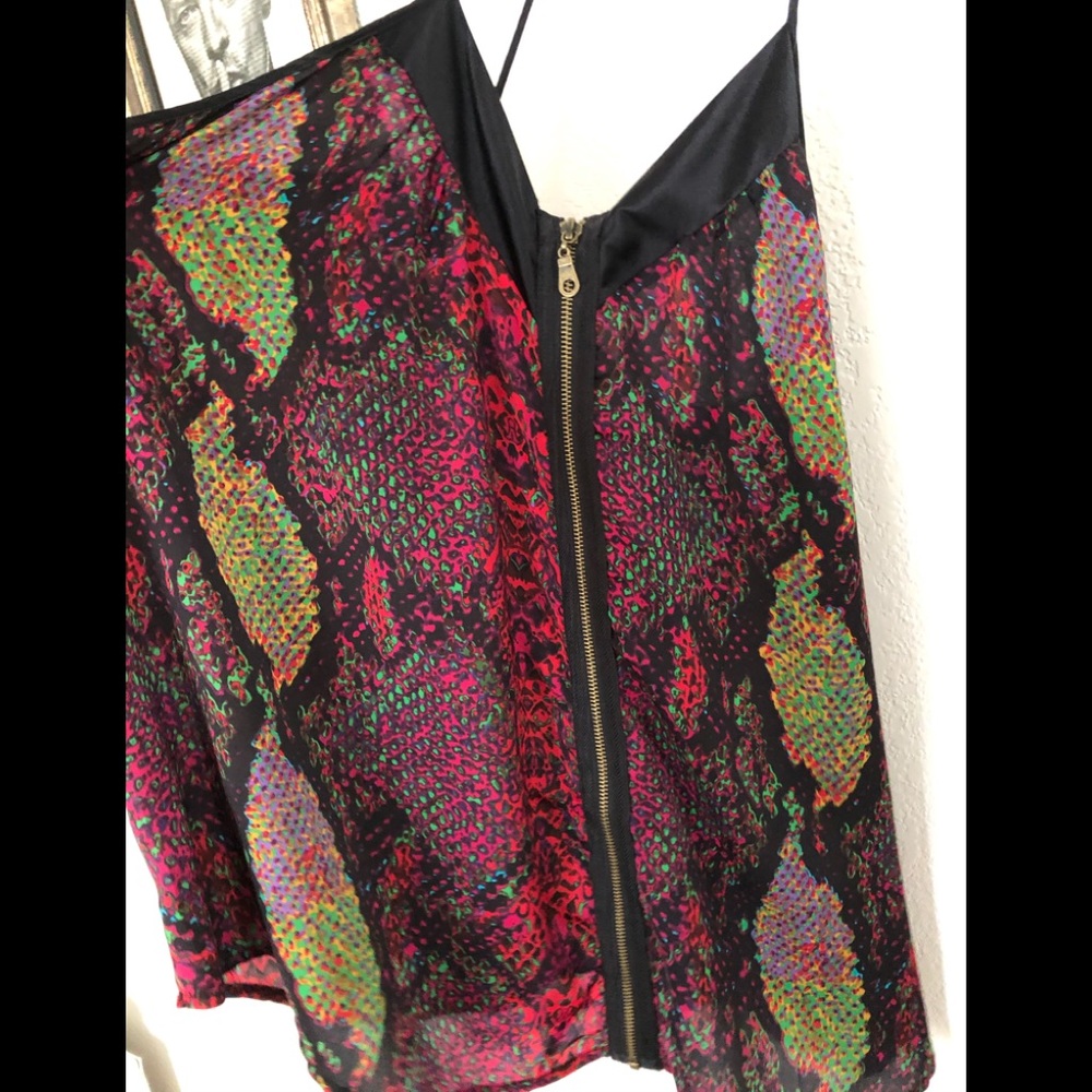 Buffalo David Bitton XL zipper tank top